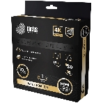 Кабель аудио-видео Cactus CS-HDMI.2-1 HDMI (m)/HDMI (m) 1м. позолоченные контакты черный, фото2