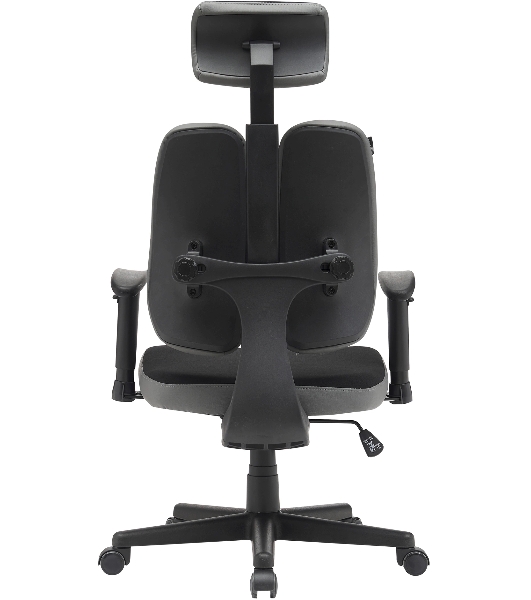 Кресло Cactus CS-CHR-MC03-BKGY черный, сетка