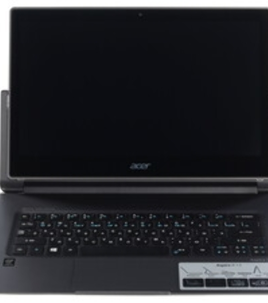 Клавиатура для ноутбука Acer Aspire R13 R7-371 R7-371T черная с подсветкой