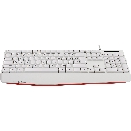 Клавиатура проводная Defender Atom HB-546, USB, белый, фото3