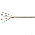 Кабель витая пара UTP (U/UTP) Cabeus UTP-4P-Cat.6-SOLID-LSZH-GY категория 6, 4 пары (23 AWG), одножильный, LSZH нг(А)-HF, серый (305 м), фото4