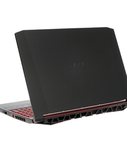 Клавиатура для ноутбука Acer Nitro 5 AN515-54 черная с красной подсветкой (красная подложка)