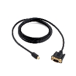 Кабель Cablexpert mDP-VGA, 20M/15M, 1.8м, черный, позол.разъемы, пакет (CC-mDPM-VGAM-6), фото3