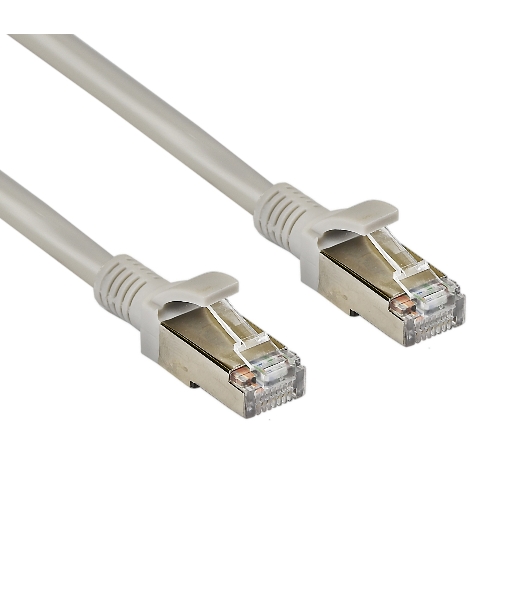 Патч-корд ExeGate FTP-RJ45-RJ45-C5e-CU-5M-GY, FTP, cat.5e, 5м, медь, серый
