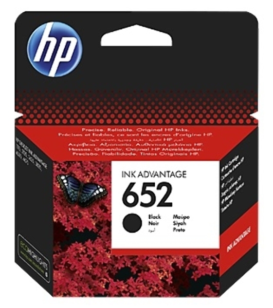 Картридж струйный HP №652 (F6V25AE) черный, 360 стр., для DJ IA 1115/2135/3635/4535/3835/4675