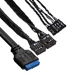 Компьютерный корпус Minitower ExeGate BAA-114U2-AAA400 (mATX, БП AAA400 с вент. 8см, 1хUSB+2хUSB 3.0, аудио, черный), фото2