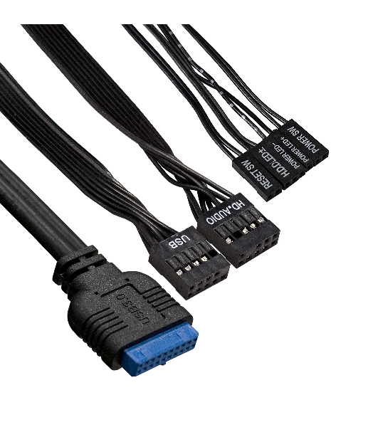 Компьютерный корпус Minitower ExeGate BAA-114U2-AAA400 (mATX, БП AAA400 с вент. 8см, 1хUSB+2хUSB 3.0, аудио, черный)