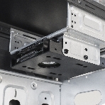 Салазки (переходник) ExeGate EX292545RUS HD-22T3P пластиковые для установки 2xHDD/SSD 2.5' в отсек 3.5', фото 1