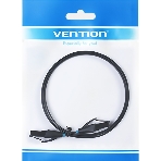 Патч-корд Vention прямой UTP cat.6, RJ45 - 1,5м. плоский черный, фото 1