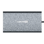 USB-концентратор ExeGate EX293985RUS DUB-31C/MAX (кабель-адаптер USB Type-C --> 3xUSB3.0 + Card Reader + PD 100W + HDMI 4K@30Hz + VGA + Audio + Lan RJ45 10/100/1000Mb, Plug&Play, серый), фото3