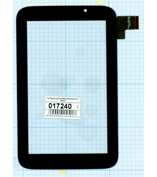 Сенсорное стекло (тачскрин) FPCA-CTP-0700-057-2, черное
