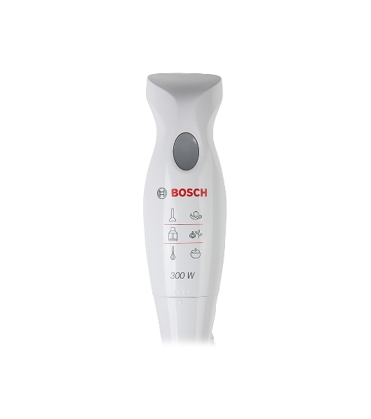Блендер погружной Bosch MSM 6B150 белый, 300 Вт, 1 скорость, турбо