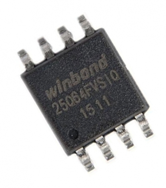 Микросхема BIOS ROM chip 128Mbit WINBOND 25Q128FWSQ