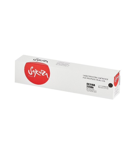 Картридж лазерный Sakura CE310A для HP LaserJet Pro CP1025/CP1025N, Canon i-SENSYS LBP-7010 Color черный, 1200 к.