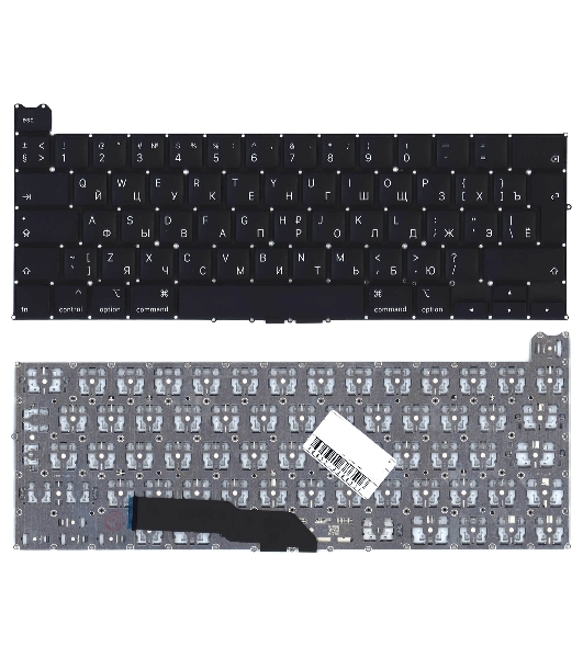 Клавиатура для ноутбука Apple MacBook Pro 13 Retina A2251 Mid 2020 Г-образный Enter