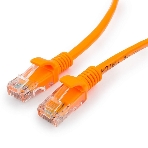 Патч-корд UTP Cablexpert cat.5e, 1м, литой, многожил. оранжевый, фото5