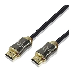 Кабель HDMI 19M/M,ver. 2.1, 8K@60 Hz 1.5m метал разъемы, нейлоновая оплетка Telecom TCG300-1.5M Кабель HDMI 19M/M,ver. 2.1, 8K@60 Hz 1.5m метал разъемы, нейлоновая оплетка Telecom, фото 1