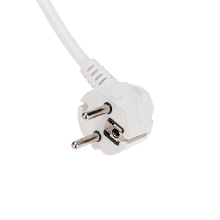 Сетевой фильтр 5 гнезд, 3м, 3х1,5мм², с автовыкл, 2 USB, белый Kranz