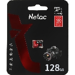 Флеш карта MicroSD card Netac P500 Extreme Pro 128Gb, retail version w/o SD adapter, фото11