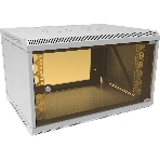 Шкаф коммутационный Suprlan (05-1063) настенный 6U 600x450 мм пер. дв. стекл направл. под закл. гайки 70 кг RAL 7035 385 мм 15.7 кг 360 мм, фото7