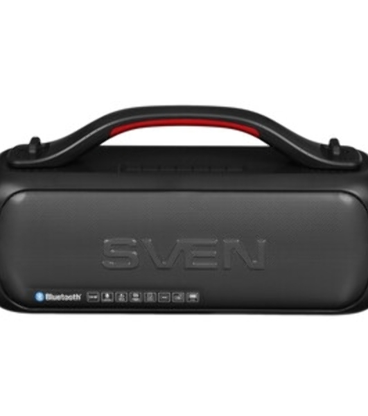 Мобильные колонки SVEN PS-360 2.0 черные 2x12W Bluetooth