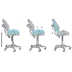 Кресло Бюрократ KD-4/PENCIL-GN зеленый, ткань, 120 кг, фото11