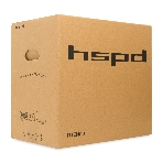 Компьютерный корпус HSPD M310, Mesh Mini-tower, белый, TG, 0.4 SPCC, 3x120мм ARGb mATX, mITX 180/280/160мм 1x2.5', 1x3.5', 4xPCI 2xUSB-A 3.0 452x277x418мм, фото 1