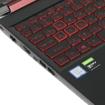 Клавиатура для ноутбука Acer Nitro 5 AN515-54 черная с красной подсветкой (красная подложка), фото12