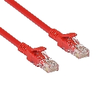 Патч-корд ExeGate UTP-RJ45-RJ45-5e-5M-RD, UTP, cat.5e, 5м, красный, фото 1