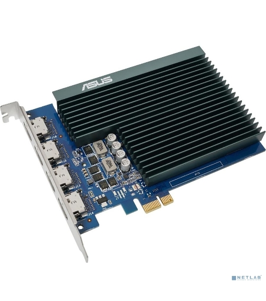 Видеокарта Asus GT730-4H-SL-2GD5 NVIDIA GeForce GT 730 2Gb GDDR5 902/5010 HDMIx4 HDCP Ret