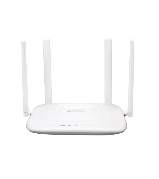 Беспроводной двухдиапазонный маршрутизатор AC1200, 1x1000Base-T WAN, 3x1000Base-T LAN, 4 внешние антенны 5 dBi
