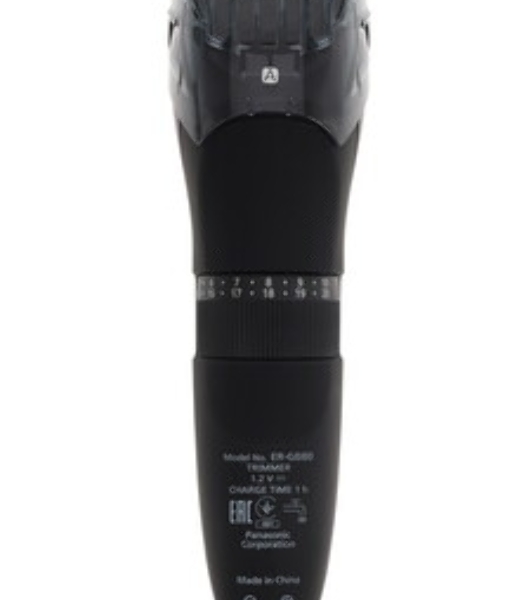 Машинка для стрижки Panasonic ER-GB80-S520 серебристый (насадок в компл:3шт)