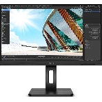 Монитор 23.8' AOC 24P2Q IPS 1920x1080, 75 Гц, 4 мс, 16:9, 250 кд/м2, 1xHDMI, 1xDP, 1x3.5 мм, черный, фото2