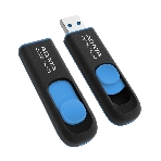 Флешка USB ADATA UV128 (AUV128-32G-RBE), 32Gb, USB 3.0, R/W 100/30, черный/синий, фото14