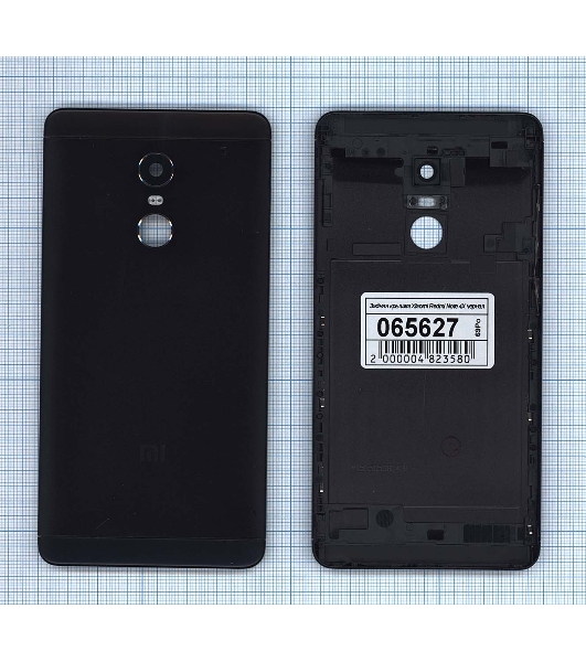 Задняя крышка для Xiaomi Redmi Note 4X черный