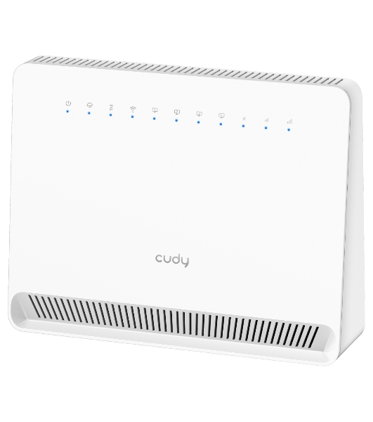 Маршрутизатор AC1200 Wi-Fi 4G LTE Cat 6 Gigabit Router, 4 10/100/1000M RJ45 Ports, Nano SIM Slot, Quectel module inside,build-in 4G LTE modem, 300Mbps at 2.4GHz + 867Mbps at 5GHz, Internal Antennas, PPTP/L2TP/OpenVPN/WireGuard VPN, DNS over Cloudflare/Google/Quad9, DDNS, SMS, Band locking, TR069, TR111, Cudy Mesh Support