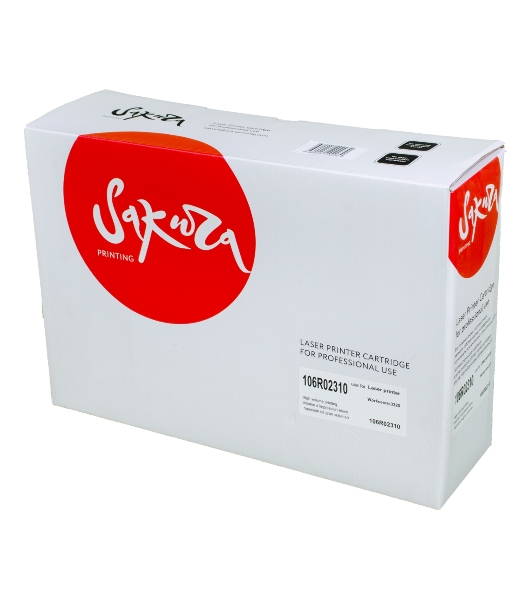 Картридж лазерный Sakura 106R02310 для Xerox WC_3315/WC_3325, черный, 5000 к.