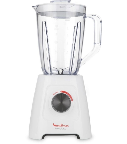 Блендер стационарный Moulinex LM420110 400 Вт, белый