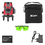 Лазерный уровень MTX MFL GREEN, 30 м, зеленый луч, акк. Li 2400 mAh, сумка, резьба 5/8', фото19