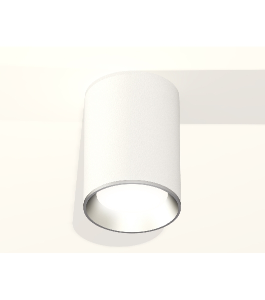 Светильник Ambrella Light XS6312002 SWH/PSL белый песок/серебро полированное MR16 GU5.3 (C6312, N6104)