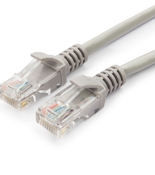 Патч-корд UTP Cablexpert cat.5e, 20м, литой, многожильный серый