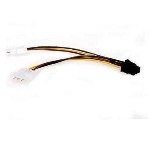 Кабель Gembird Разветвитель питания, 2xMolex->PCI-E 6pin, для подкл. в/к к б/п, фото4