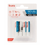 Батарея Buro Alkaline LR03 AAA (4шт) блистер, фото4