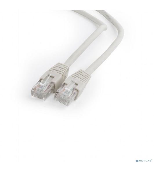 Патч-корд UTP Cablexpert cat.6, 0.5м, литой, многожильный, серый
