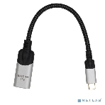 Адаптер USB 3.1 Type-Cm --> HDMI A(f) 4K@60Hz, 0.15m,Alum,VCOM, фото 1