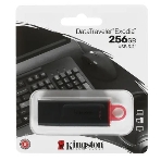 Флешка USB Kingston DataTraveler Exodia (DTX/256GB), 256Gb, USB 3.2 Gen 1, R/W 200/60, черный/розовый, фото11