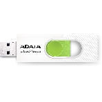 Флешка USB ADATA UV320 (AUV320-128G-RWHGN), 128Gb, USB 3.2 Gen1, R/W 100/30, белый/зеленый, фото4