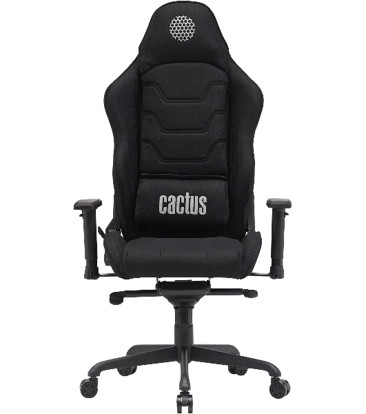 Кресло Cactus CS-CHR-MC04-BBK черный, экокожа