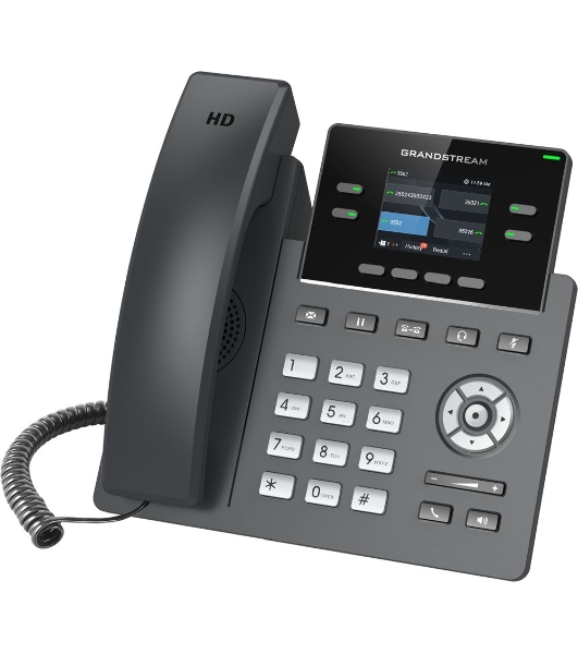 Телефон IP Grandstream GRP-2612P черный