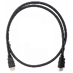 Кабель аудио-видео Cactus CS-HDMI.1.4-1 HDMI (m)/HDMI (m) 1м. позолоченные контакты черный, фото 1